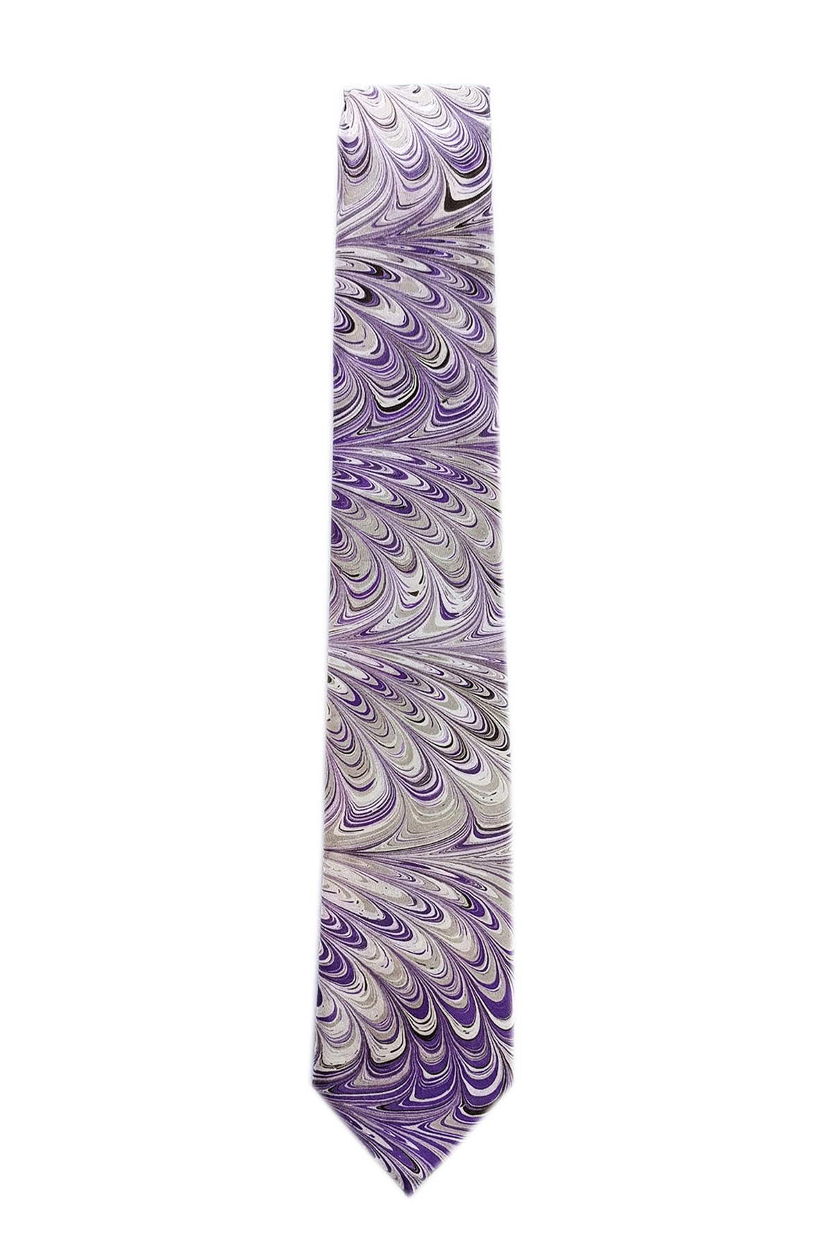 EBRU%20SANATI%20EL%20YAPIMI%20MOR%20GRİ%20%20İPEK%20KRAVAT%20IKR%2099