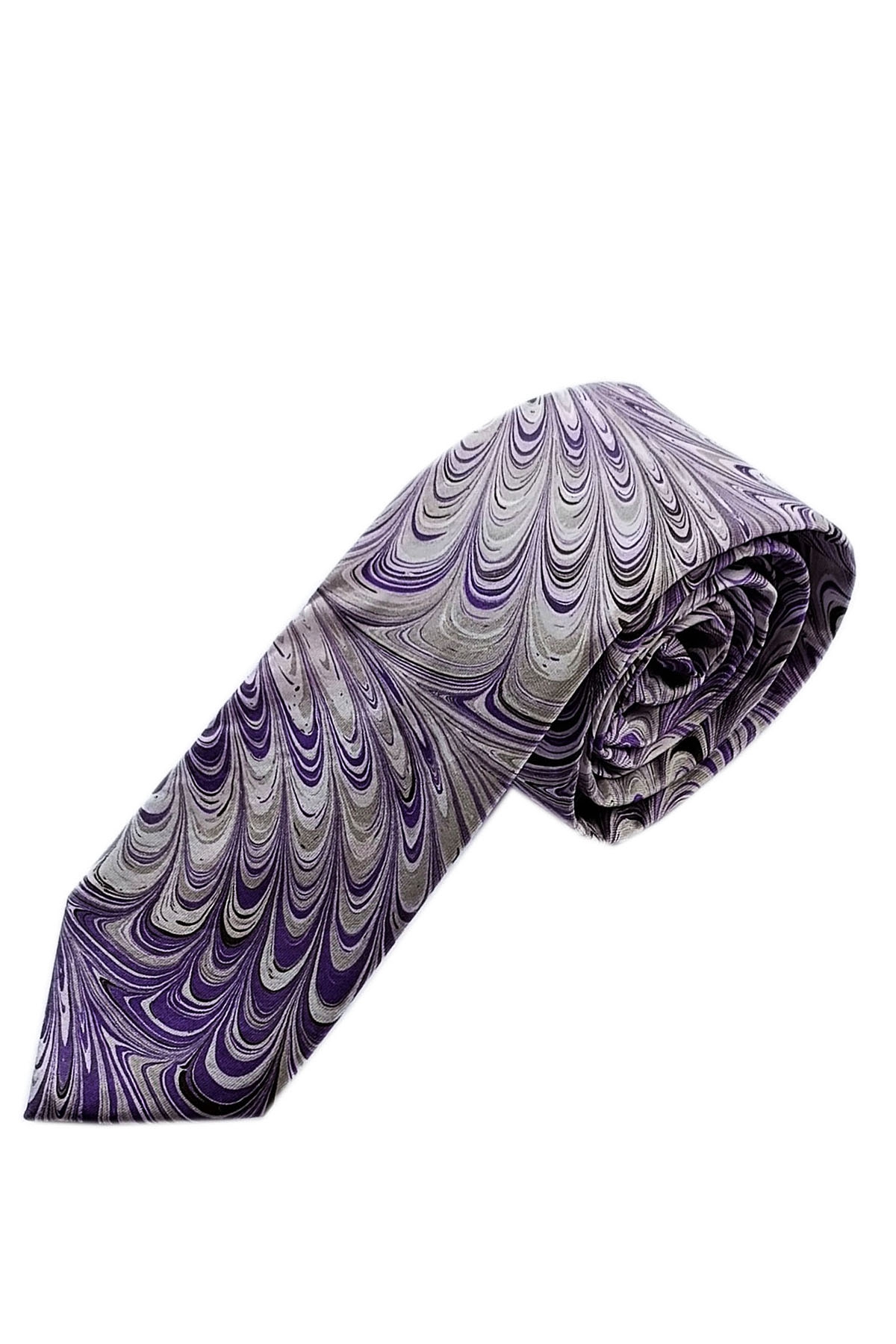 EBRU%20SANATI%20EL%20YAPIMI%20MOR%20GRİ%20%20İPEK%20KRAVAT%20IKR%2099
