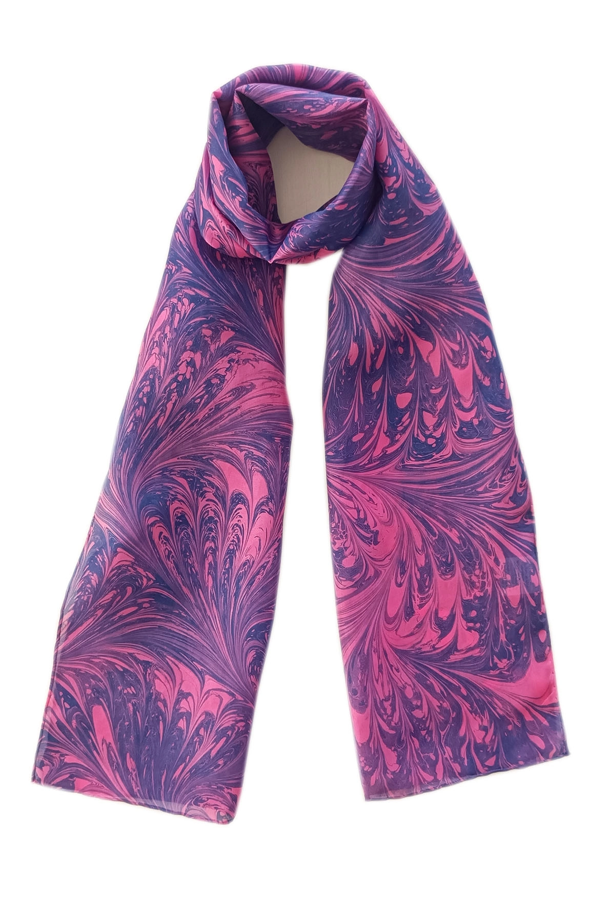 EBRU%20SANATI%20EL%20YAPIMI%20İPEK%20KADIN%20FULAR%20PEMBE%20LACİVERT%20%20OGF%20105