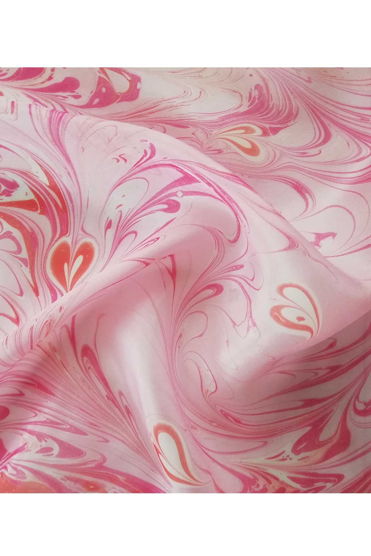EBRU%20SANATI%20EL%20YAPIMI%20PEMBE%20KIRMIZI%20İPEK%20FULAR%20OGF%2038