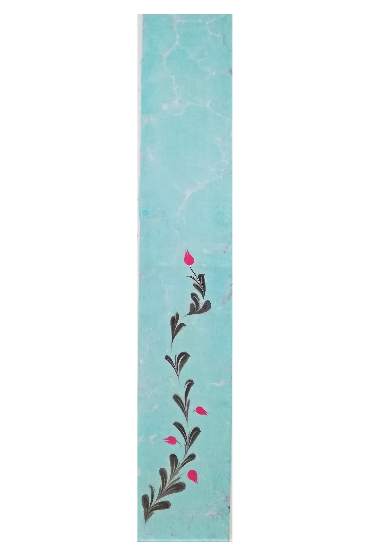 EBRU%20SANATI%20EL%20YAPIMI%20ÖZELKOLEKSİYON%20TURKUAZ%20İPEK%20FULAR%20OZLKF101