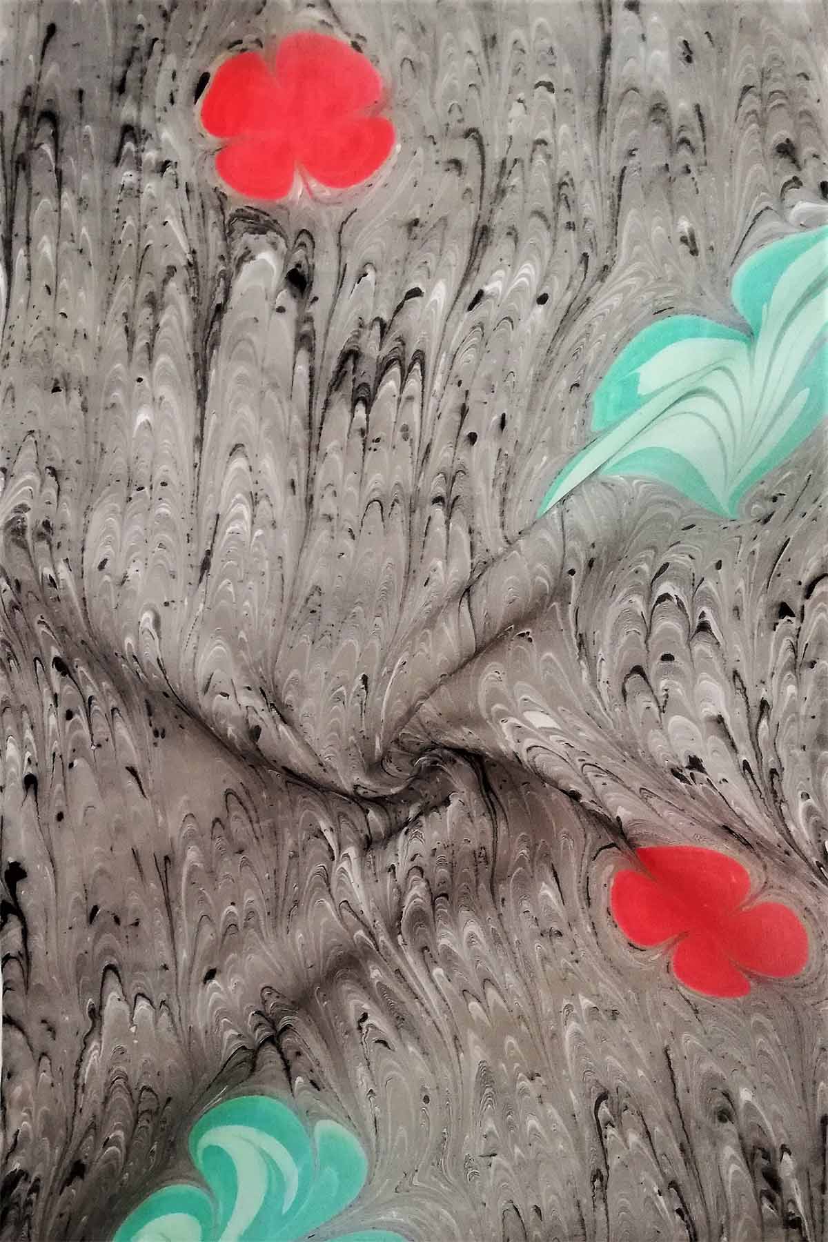 EBRU%20SANATI%20EL%20YAPIMI%20ÖZELKOLEKSİYON%20KOYUGRİ%20İPEK%20FULAR%20OZLKF107