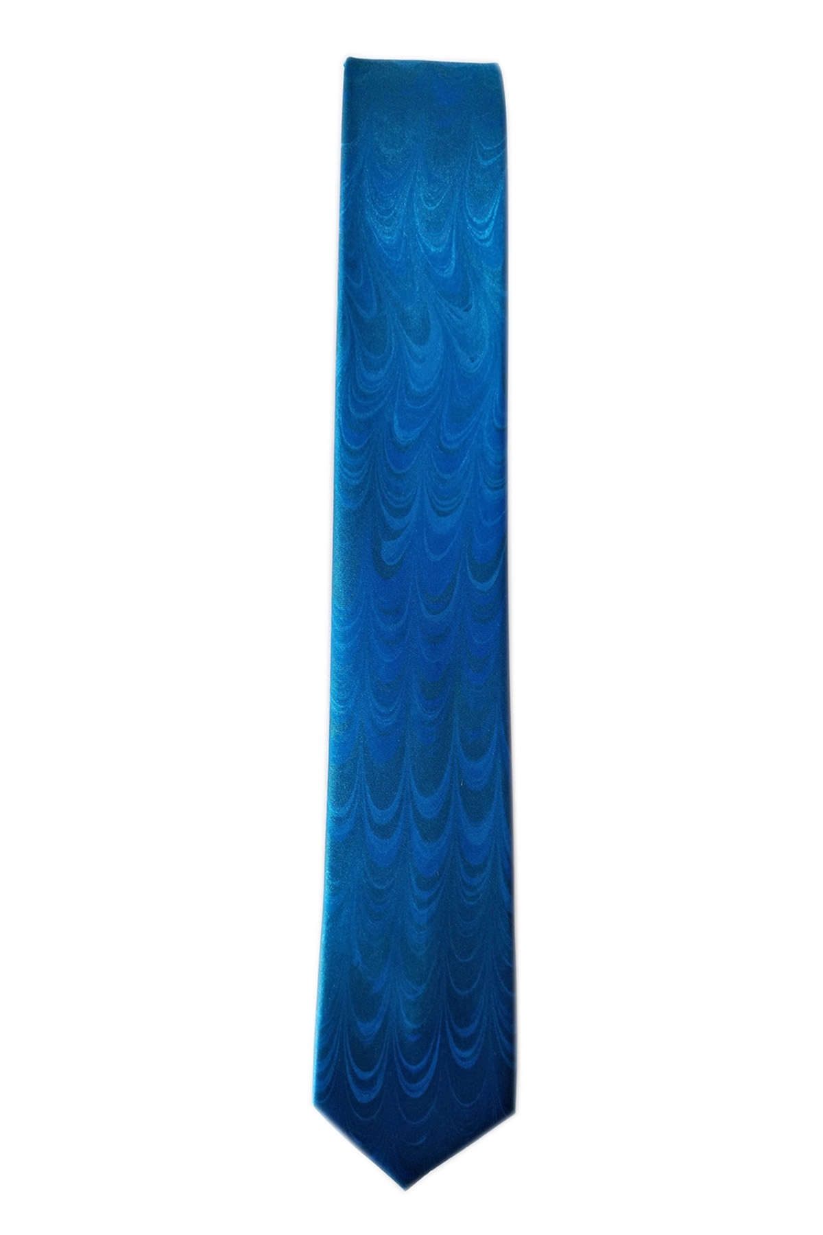 EBRU%20SANATI%20%20SATEN%20KUMAŞ%20KRAVAT%20LACİVERT%20SİYAH%20SAKR%20103