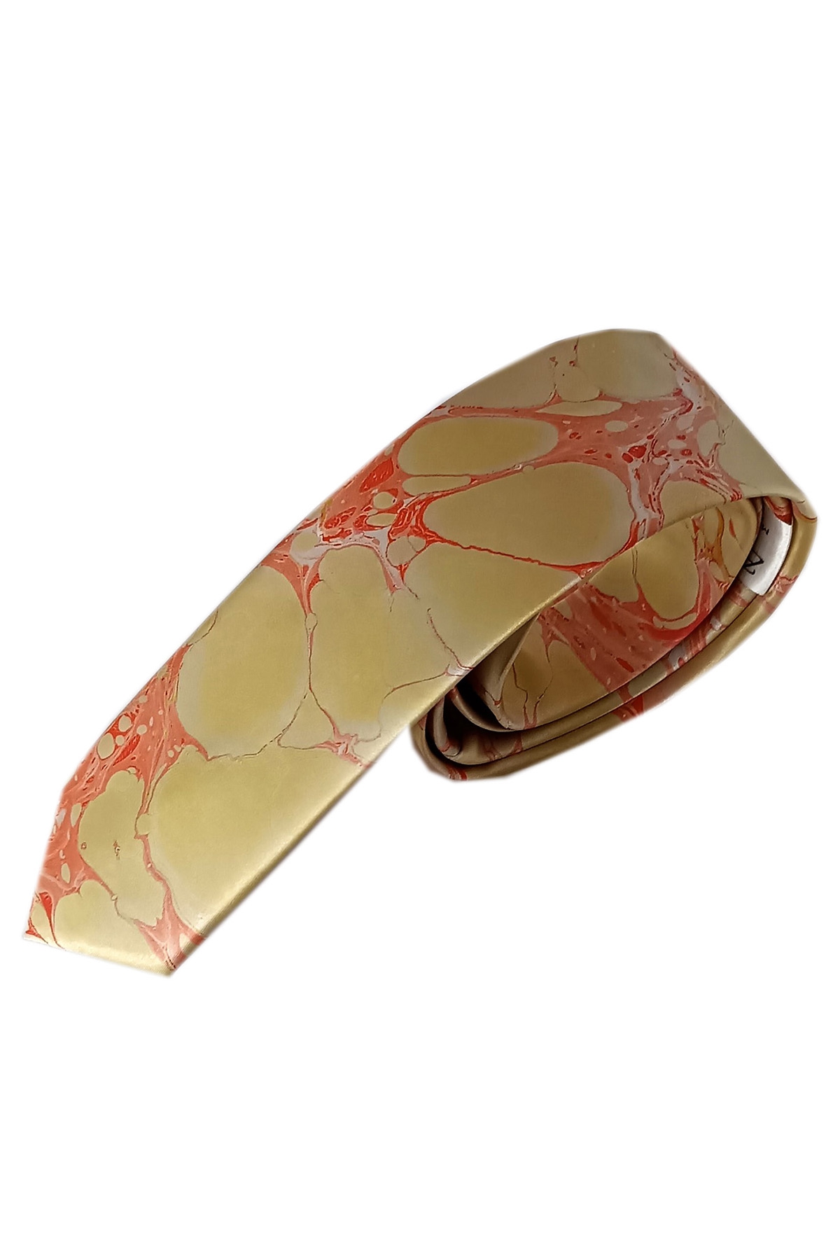 EBRU%20SANATI%20%20SATEN%20KUMAŞ%20KRAVAT%20ALTIN%20RENGİ%20PEMBE%20SAKR%20104