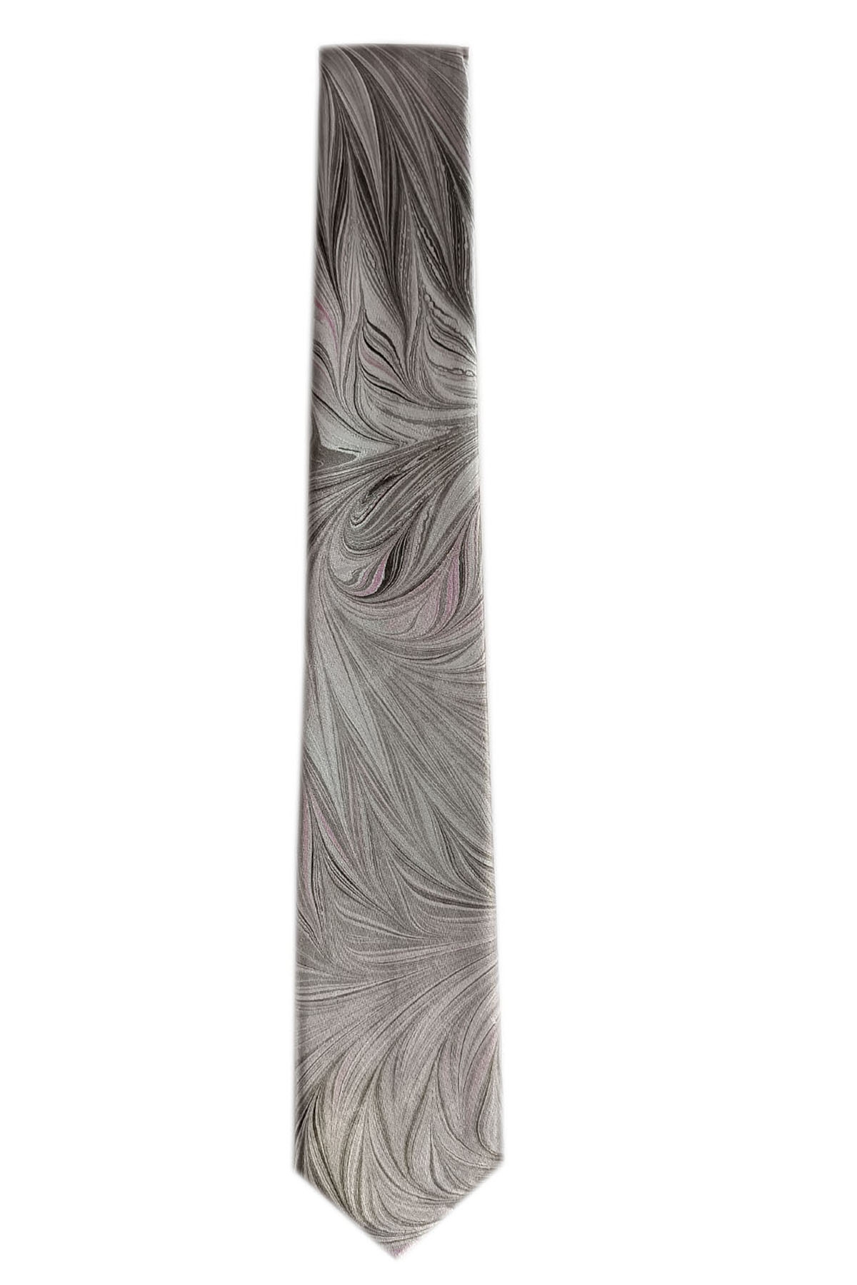 EBRU%20SANATI%20%20SATEN%20KUMAŞ%20KRAVAT%20GRİ%20PEMBE%20SİYAH%20SAKR%20134